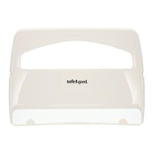 Safe-T-Gard Toilet Seat Cover Dispenser White Ea, 10 EA/CA