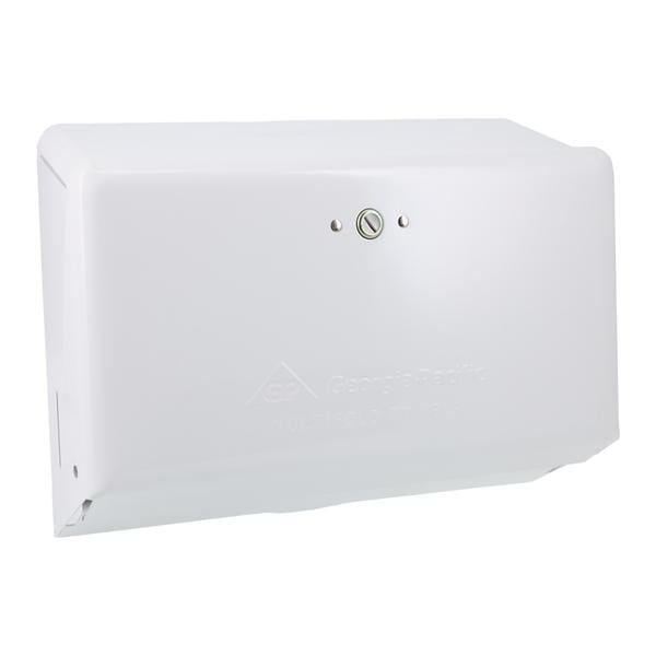 Georgia Pacific Multifold Towel Dispenser White Steel Ea, 10 EA/PK