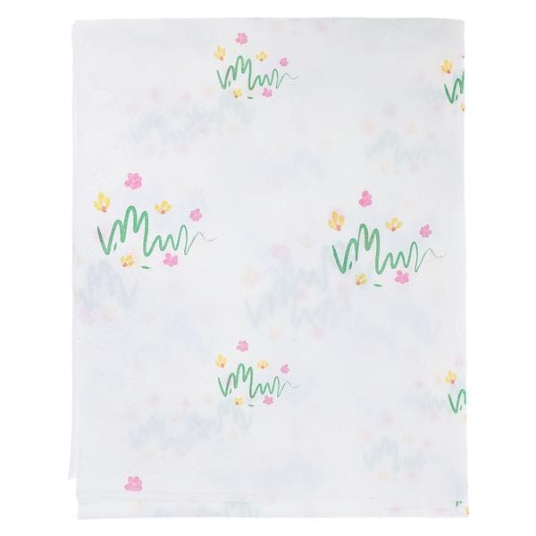 Exam Drape Sheet 40 in x 48 in Wildflower Disposable 100/Ca