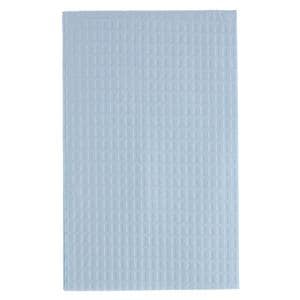 Swab-ee Patient Towel 3 Ply Tissue 13.5 in x 18 in Blue Disposable 500/Ca