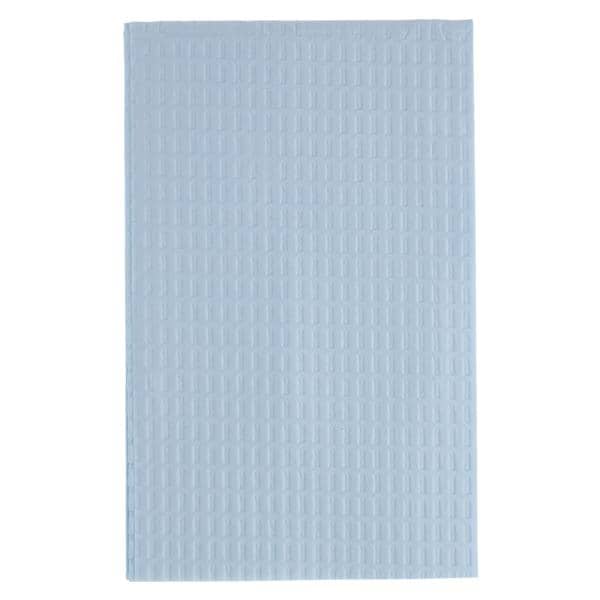 Swab-ee Patient Towel 3 Ply Tissue 13.5 in x 18 in Blue Disposable 500/Ca
