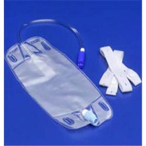 Dover Urinary Leg Bag 500cc Disposable Anti-Reflux Twist Valve