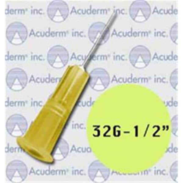 AcuNeedle Hypodermic Needle 32gx1/2" Conventional 100/BX