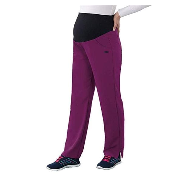 Jockey Scrub Pant 4 Pockets Small Purple Womens Ea