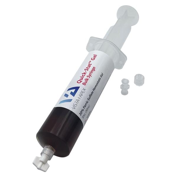 Quick-Stat FS 20% Ferric Sulfate Gel 30 mL Bulk Syringe Refill 30mL/Ea