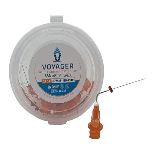 Voyager Blunt End Irrigating Tips 29 Gauge 27 mm 50/Pk