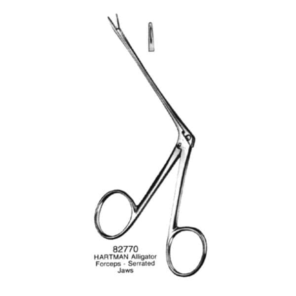 Hartman Alligator Forcep 3-1/2" EA