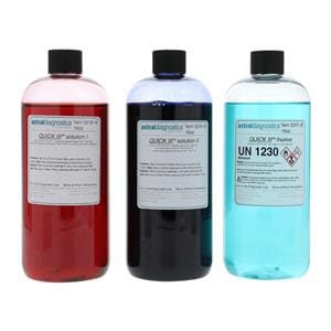 Quick III Solution Set Stain 500mL With 3 Bottles Ea