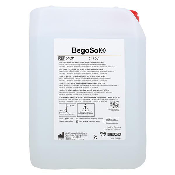 BegoSol Casting Investment Mixing Liquid 5 Liter