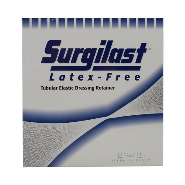 Surgilast Tubular Dressing Bandage Elastic 1"x25yd White Non-Sterile 10/Ca