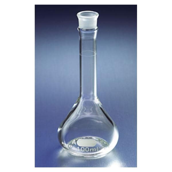 Pyrex Volumetric Flask Glass 10mL Class A 6/Ca