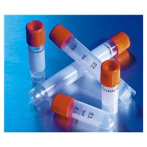 Cryogenic Vial Polypropylene 4mL External Thread 500/Ca