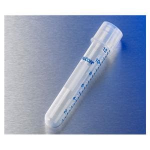 Falcon Test Tube Polypropylene 14mL 17x100mm Sterile 500/Ca