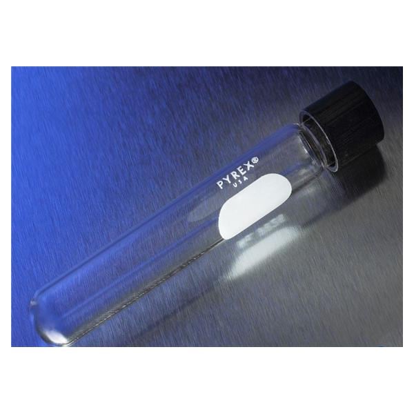 Pyrex Culture Tube Glass 34mL 20x150mm Non-Sterile 192/Ca