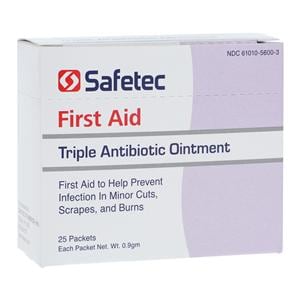Triple Antibiotic Ointment 0.9gm 25/Bx