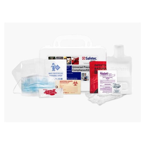 Biohazard Spill Kit 8-10gal White Ea