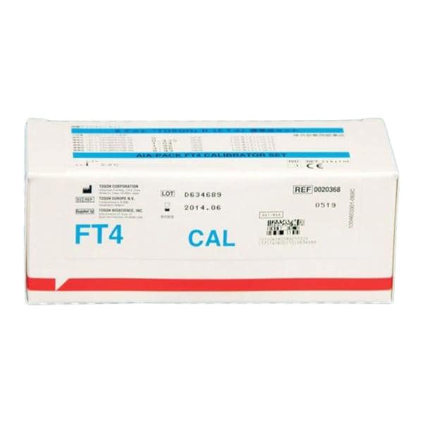 AIA-Pack fT4: Free Thyroxine Calibrator For Analyzer 12x1mL Set Ea