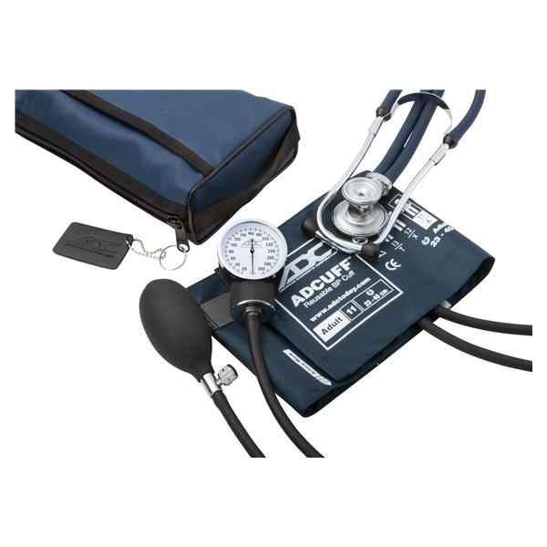 Pro's Combo II Sprague Aneroid Kit Reusable Adult Navy 2-Tube Ea