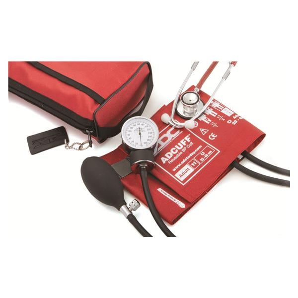 Pro's Combo II DH Classic Aneroid Kit Reusable Adult Red 2-Tube Ea