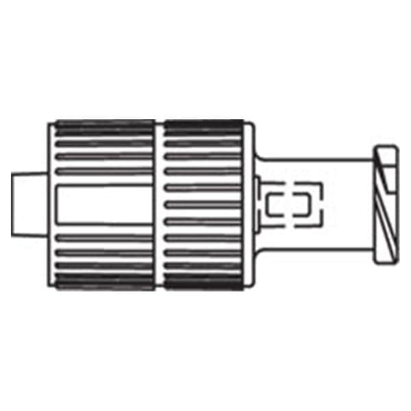 Nu-Site 2-Way Valve Needleless 0.3mL Male/Female Luer Lock 1" 100/Ca