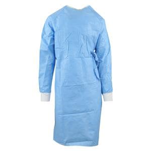 Ultra Non Reinf Surg Gown AAMI Lvl 3 Stndrd / Lrg Blu/Ylw Neckband 32/CA