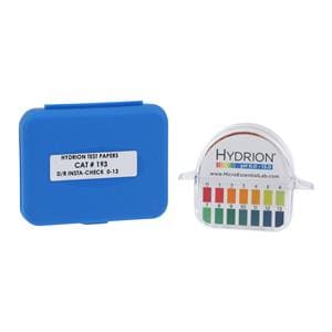 Hydrion pH Test Strip 0-13 Range Ea