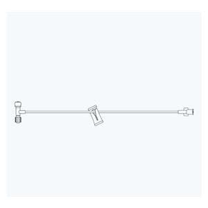 MPS IV Extension Set 38" T-Injection Site F LL Adptr Prmry Infs 50/Bx