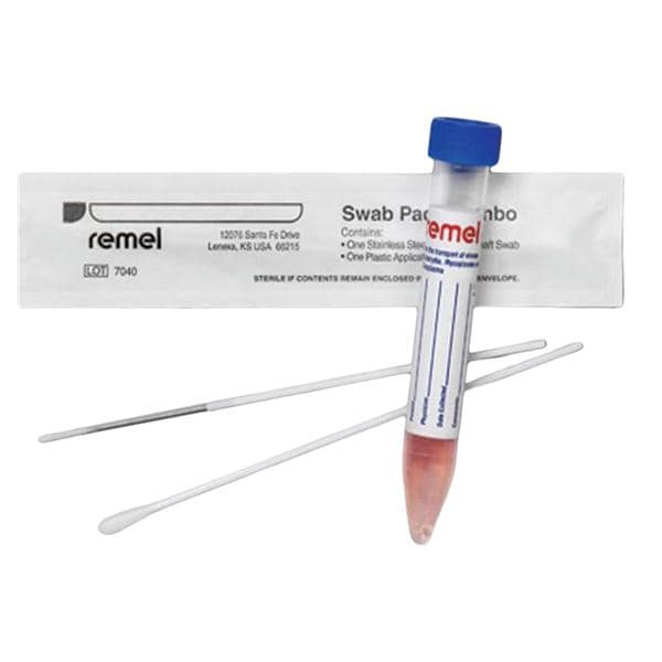 M4RT Plastic/SS Culture Swab Kit 3mL 100/Pk