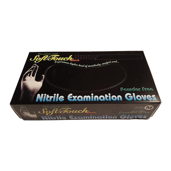 SofTouch Nitrile Exam Gloves Medium Gray Non-Sterile