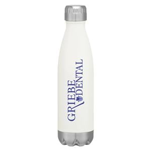 1 Color Imprint Water Bottle Stainless Steel 16 oz 25/Ca