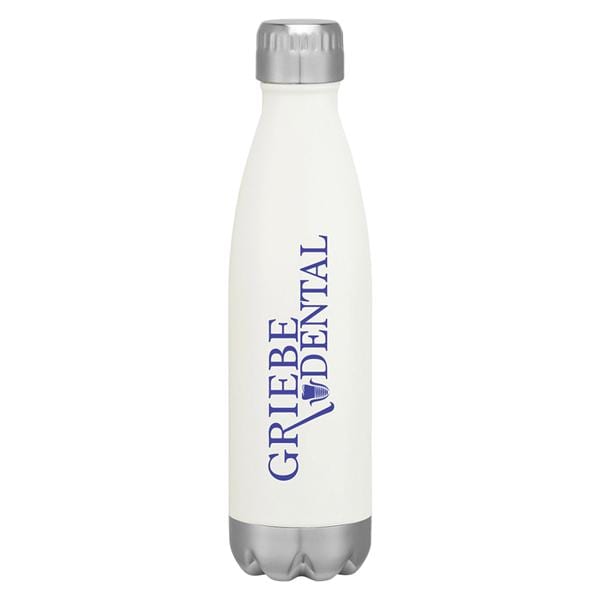 1 Color Imprint Water Bottle Stainless Steel 16 oz 25/Ca