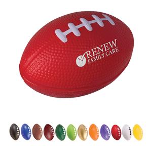 1 Color Imprint Football Stress Reliever 125/Ca