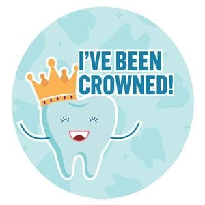 Stickers I've Been Crowned 100/Rl