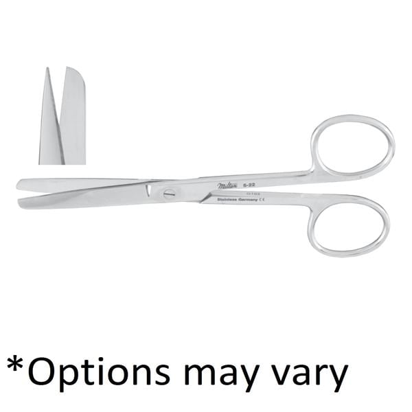 Operating Scissors Curved 5" Stainless Steel EA