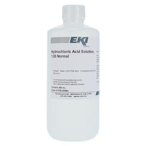 Acid Hydrochloric 500mL 1/Bt