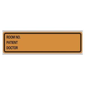 Label Chart Imprinted Copper 200/RL