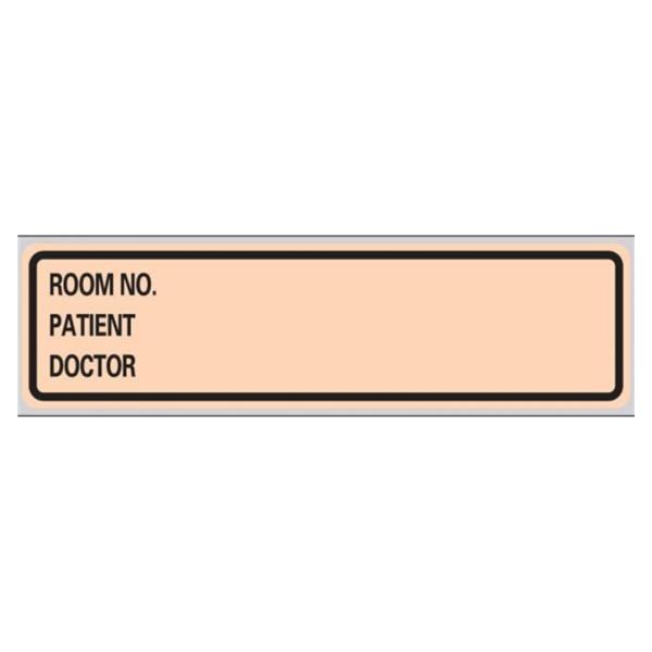 Label Chart Imprinted SALMON 200/RL 200/RL