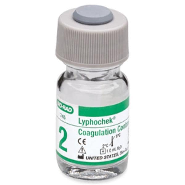 Lyphochek Coagulation Level 2 Control 12x1mL Lyophilized For Analyzer Ea