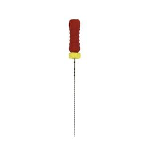 Edge K-File K-File 21 mm Size #25 Stainless Steel Red 6/Pk