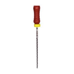 K-File NiTi K-File NiTi 25 mm Size #55 Nickel Titanium Red 6/Pk