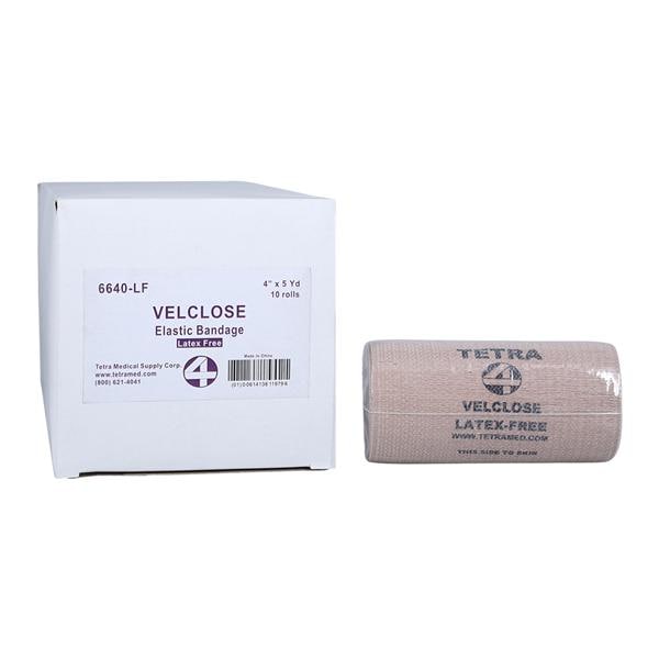 Velclose Stretch Bandage Elastic 4"x5yd 10/Bx