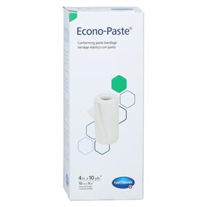 Econo-Paste Unna Boot Bandage Zinc Oxide 4"x10yd White Non-Sterile 12/Ca