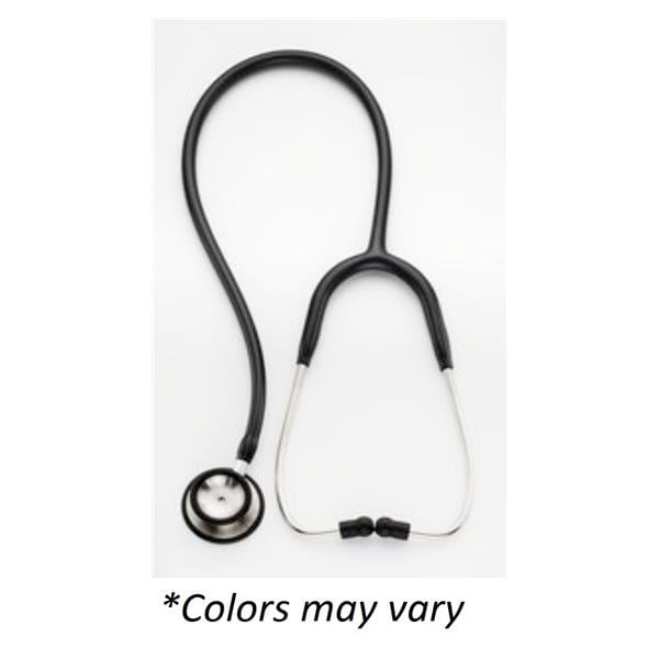 Professional Stethoscope Adult Blue Single Lumen Tubing Ea