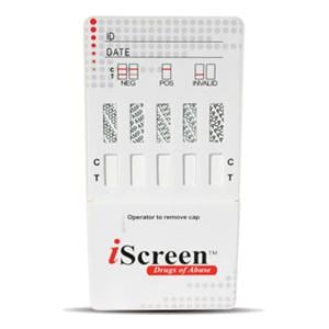 iScreen Drug Screen Test Kit Moderately Complex 25/Bx