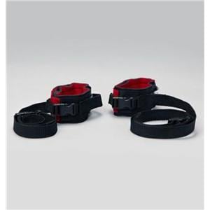 Twice-as-Tough Strap Cuff Red Ankle 1/Pr