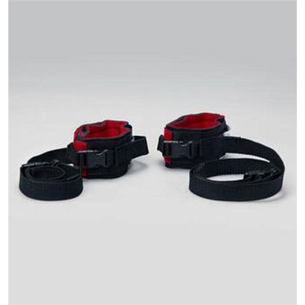 Twice-as-Tough Strap Cuff Red Ankle 1/Pr