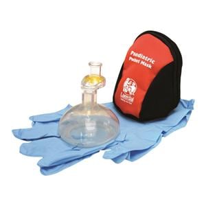 Pocket Mask CPR Mask Pediatric Disposable 10/Bx