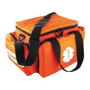 Bag Trauma 17.5x10.5x7.5" Orange Zipper Closure 2 Handles/Shoulder Strap Ea