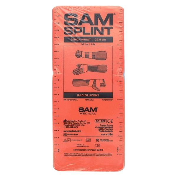 SAM Splint Wrist Aluminum/Foam 4.25x9