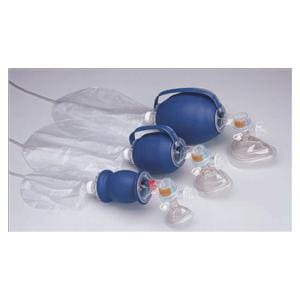 Bag Valve Mask Resuscitator Pediatric Disposable 6/Ca